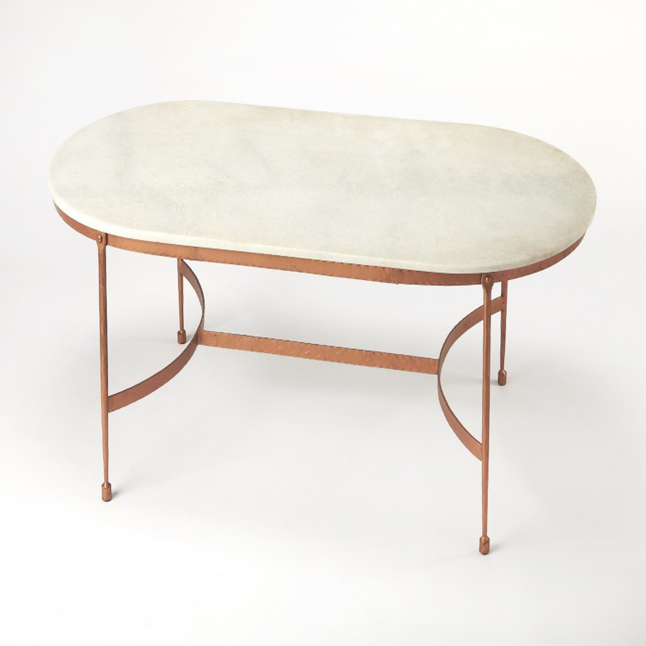 Everly Quinn White Marble Coffee Table | Wayfair