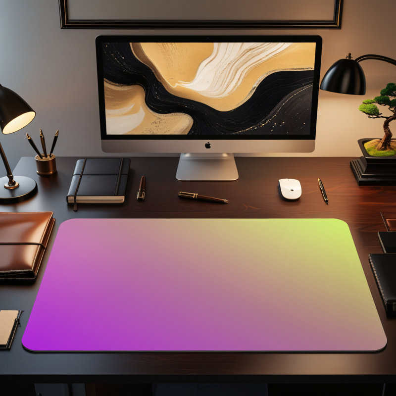 Polyester Desk Pad, 23.6x13.8
