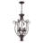Aquala 4 - Light Steel Dimmable Lantern Geometric Chandelier-20317206