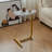 2-Pieces C-Shaped Side Table, C Shaped End Table, Side Table For Couch Bed, Small Side Table For Small Spaces