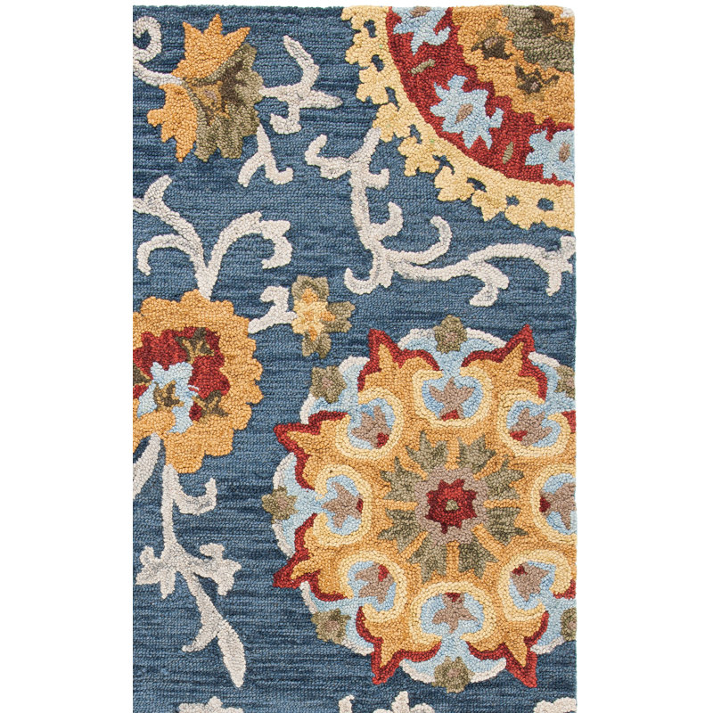 Tapis en laine touffeté à la main Hardwicke, Rectangle 4 pi x 6 pi