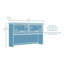 Huche de bureau 72 "Mason Peak