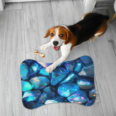 Tapis opale irisé 1 pièce