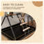 Galle 27cm Metal Bird Play Stand for Table Top