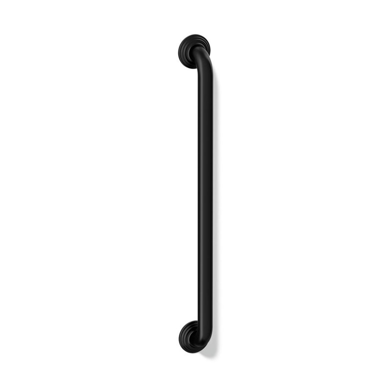 Traditional Grab Bar, 24"W, Matte Black