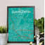 Guangzhou City Map - No Frame Print-614660636