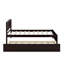 Base de lit simple avec lit gigogne en bois-747110815