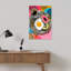 Vibrant Breakfast Plate Abstract Colorful Modern Fruit Tropical Wall Art Print 1 Piece Wrapped Canvas Wall Art-1015528417