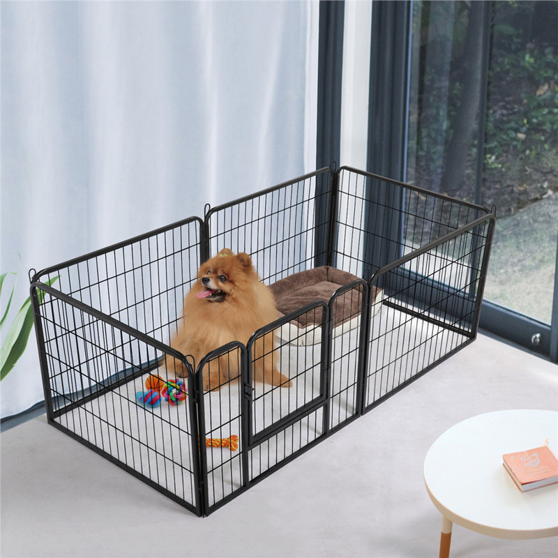 Metal Exercise Pen With Door, 6 pcsca 80 x 60 cm