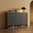 59.06" Brown and Black Solid wood Maple Shoe Storage