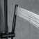 Exposed Pipe Shower System with 10" Overhead Shower, 3 Functions Tub Shower Faucet Sets with Rough-in Valve