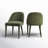 Labin Dining Chair in Moss Green
