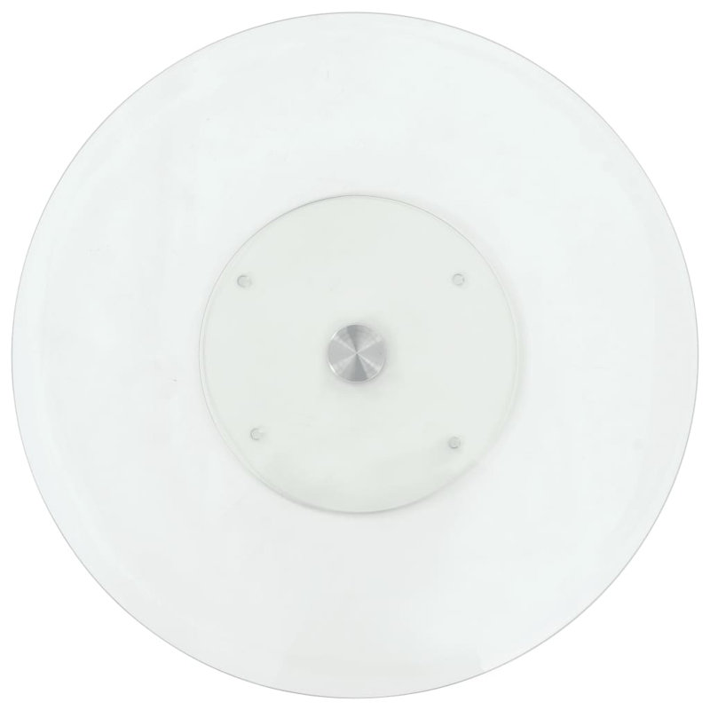 Symple Stuff Huckins Glass Lazy Susan