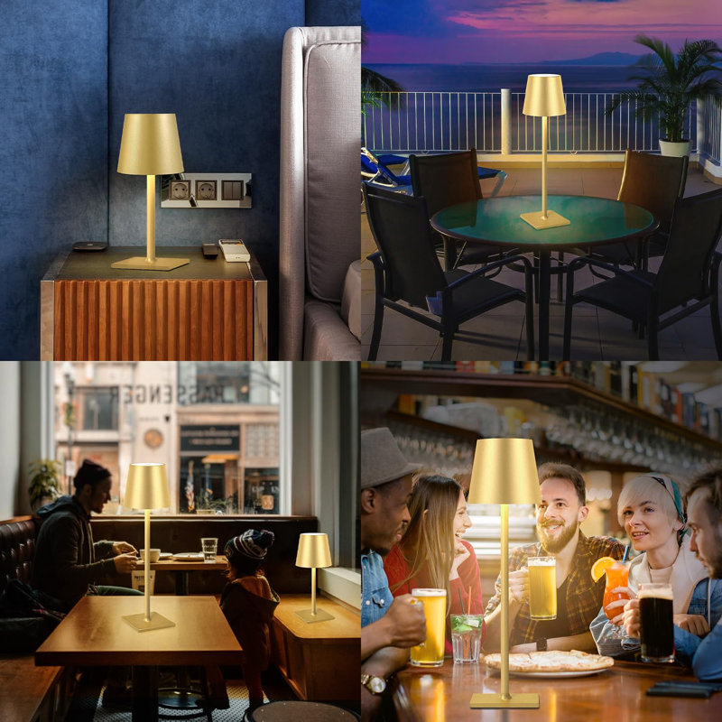 Metal USB Table Lamp