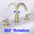 2-handle Bathroom Faucet-64796880