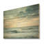 Vue de paysage côtier - Vagues côtières, art mural sur bois de pin naturel-101405018