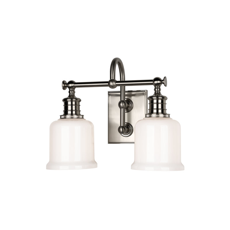 Keswick 2 - Light Vanity Light, Satin Nickel