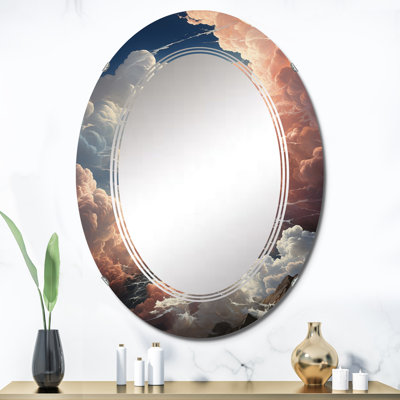 Yefry - Miroir mural ovale
