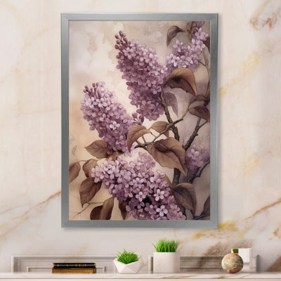 Lilas mauves parfumés III