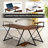 L-Shaped Metal Base Computer Desk-980119714