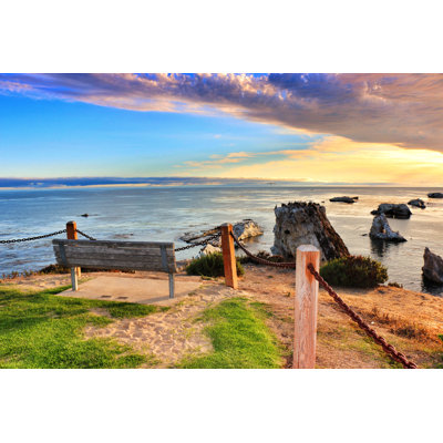 " California Coast Sunset "