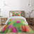 Eclectic Polyester Floral Coverlet-41893522