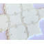 Water Jet 15" x 15" Marble Mosaic Tile