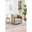 Swivel Barrel Chair,Comfy Round Accent Sofa Chair For Living Room-112849619