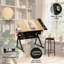 Table de travail avec tabouret-182326658