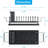 Dish Drying Rack - Expandable Small Dish Rack Over Sinks With Silicone Drying Tray, Dish Drainer For Kitchen Counter With Cutlery Holder, Drying Rack Fit For 14’’-19’’ Kitchen Sink