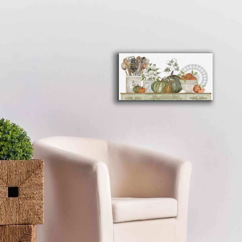 «Kitchen Splendor» par Cindy Jacobs, impression sur toile tendue, H 12 po x l 24 po x P 0,75 po