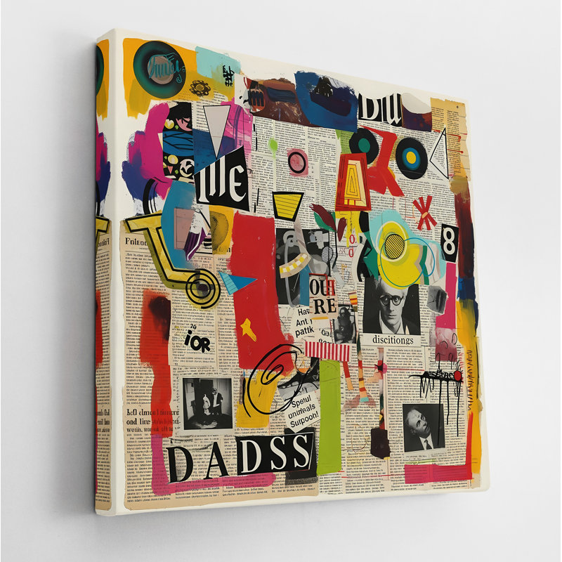 Dada Frequency, 48" H x 48" W