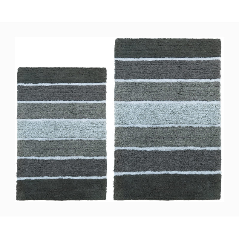Ensemble de tapis de bain Crevantes, Gris / Anthracite
