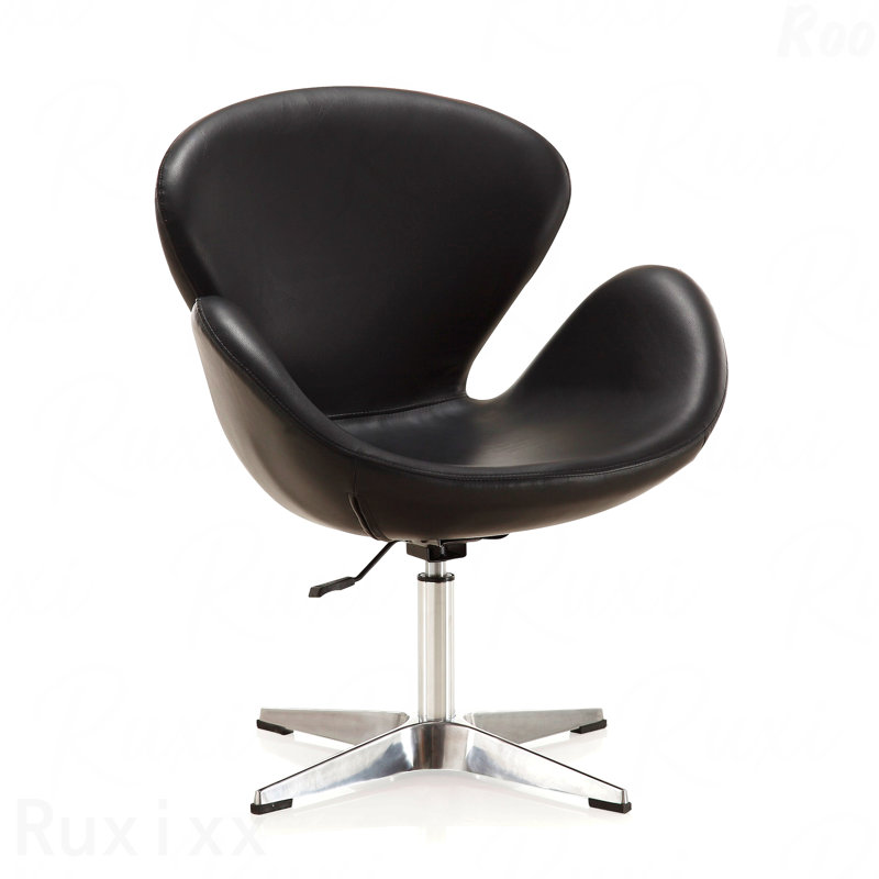 Fauteuil d'appoint pivotant pour les salons confortables