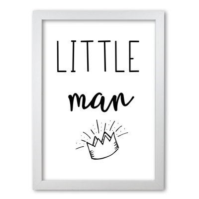 Little Man Crown - Print