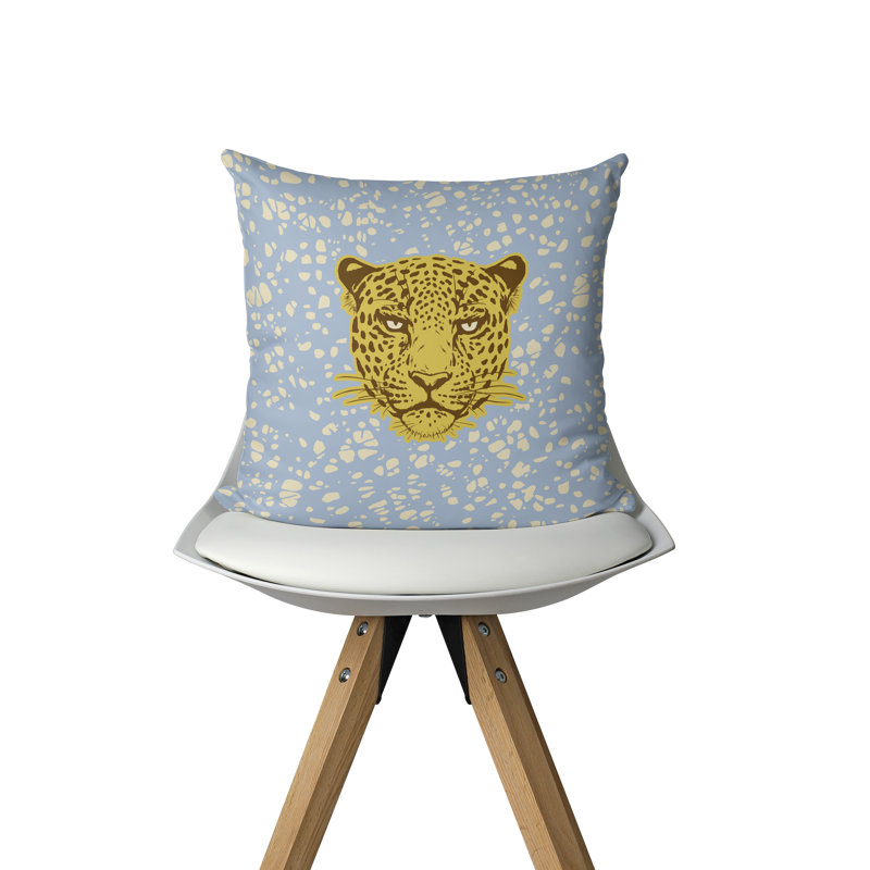 Royal Leopard Indoor Pillow Cover, 18" x 18"