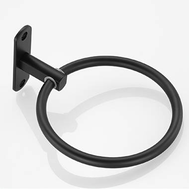 Design House Graz Park Towel Ring for Bathroom, Wall Mounted Hand