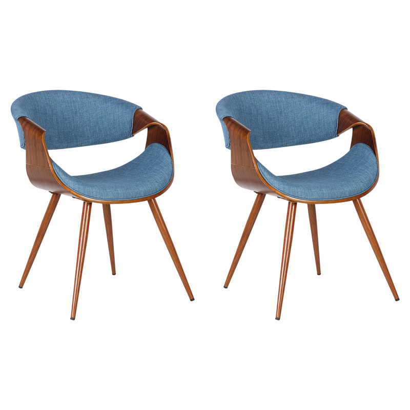 Chaise de salle à manger Butterfly, 2, Bleu