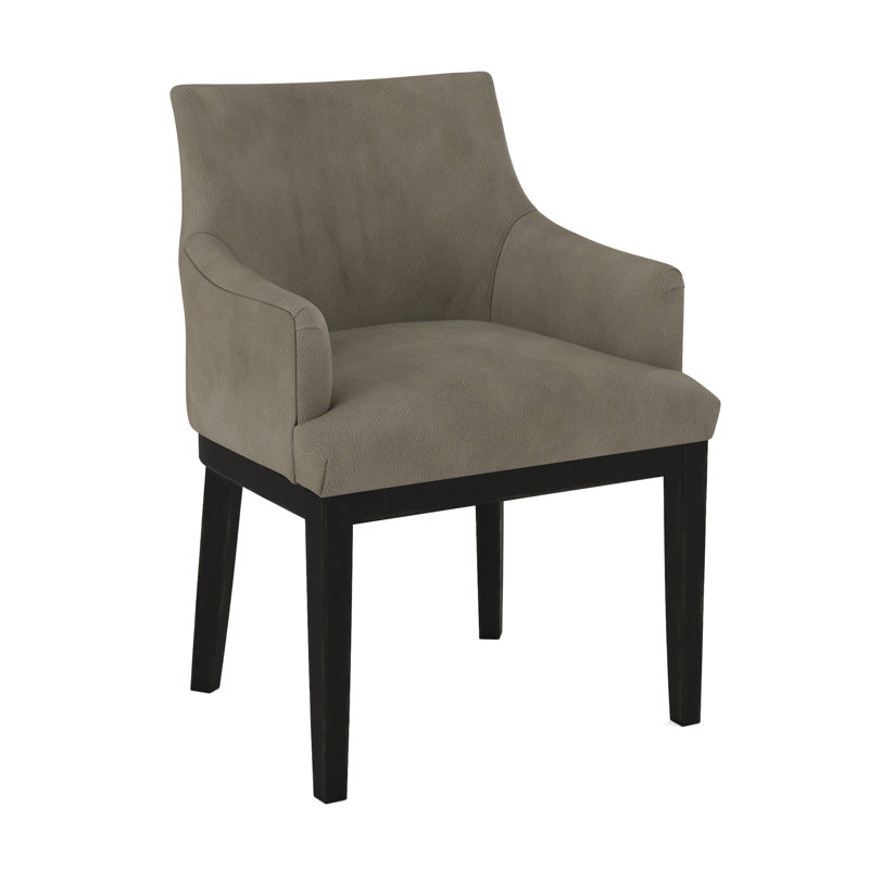 19'' H Upholstered Armchair, Espresso, Applause Ashton