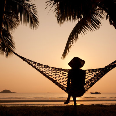 Hammock by Ronda Kimbrow - Wrapped Canvas Print