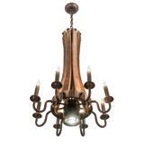 Stave Madera 8 - Light Chandelier