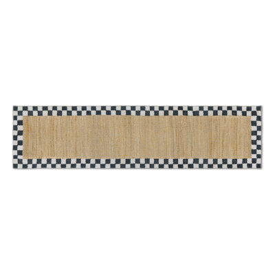 Naturals Check Washable Rug