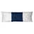 Blanc / Bleu marine sélectionné