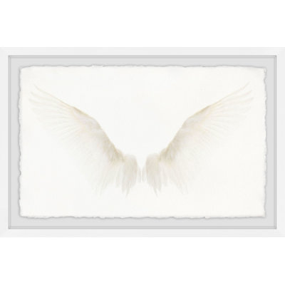 Aldan " White Wings " by Parvez Taj Painting Print