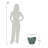 Vinisha ECOBO EcoFriendly Round Pot Planter, Onda IndoorOutdoor use, Four Season Use-91307251-91307252