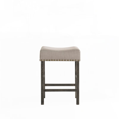 Tabouret à hauteur de comptoir gris