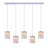 Tidwell 5 - Light Chrome Cluster Pendant