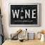 «Wine A Little», toile encadrée de qualité supérieure - prête à être accrochée-1279946276-1279946299