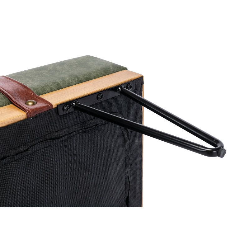 Banc rembourré Josiaha, Vert