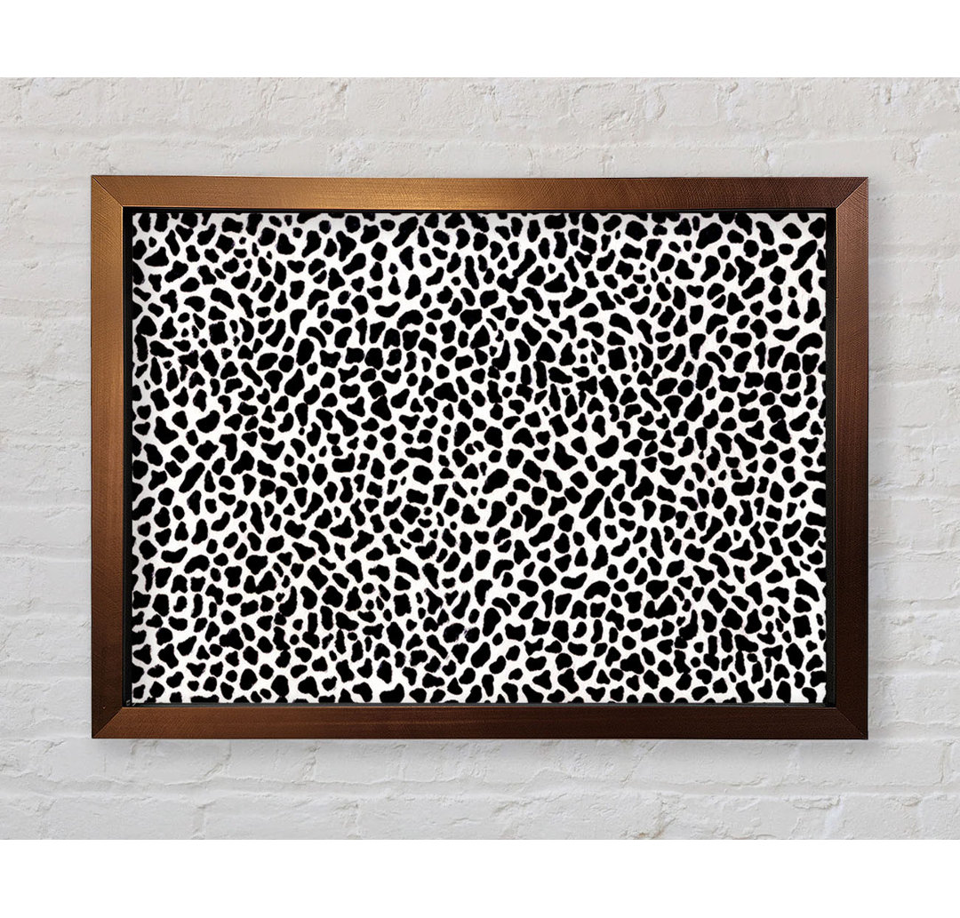 Animal Print Gerahmter Druck